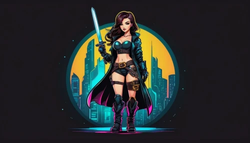 katana,lightsaber,cg artwork,cyberpunk,swordswoman,mulan,vector art,assassin,transistor,vector girl,vector graphic,fashion vector,cyber,jedi,vector illustration,monsoon banner,star wars,mobile video game vector background,fantasy warrior,pixel art,Unique,Design,Logo Design