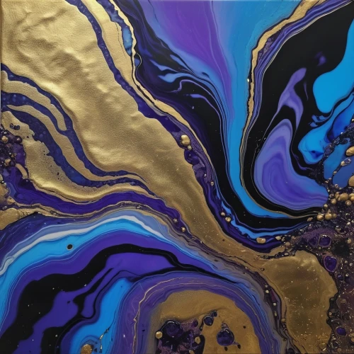 pour,gold and purple,purple and gold foil,marbled,geode,purpleabstract,purple and gold,gold paint stroke,thick paint,gold paint strokes,river delta,dark blue and gold,dye,fluid,indigo,abstract painting,resin,art soap,fluid flow,abstract artwork,Photography,General,Realistic