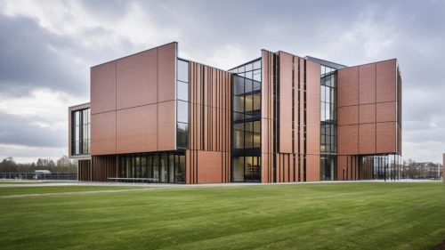 corten steel,metal cladding,biotechnology research institute,university library,glass facade,music conservatory,modern architecture,new building,house hevelius,business school,chancellery,modern building,research institute,kirrarchitecture,archidaily,autostadt wolfsburg,facade panels,research institution,solar cell base,office block,Photography,General,Realistic