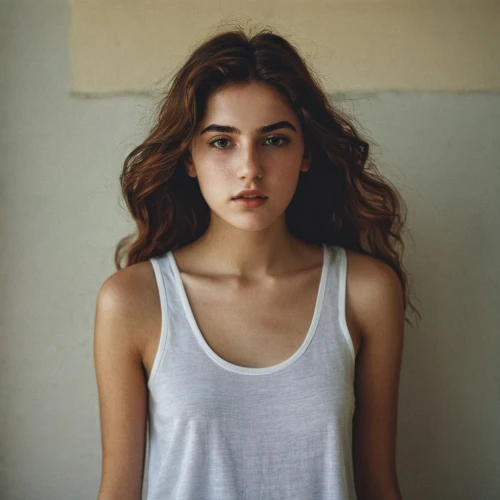 girl in t-shirt,cotton top,pale,young woman,white shirt,pretty young woman,beautiful young woman,girl on a white background,girl portrait,in a shirt,torn shirt,teen,model beauty,hazel,female beauty,portrait of a girl,paloma,white beauty,attractive woman,relaxed young girl,Photography,Documentary Photography,Documentary Photography 08
