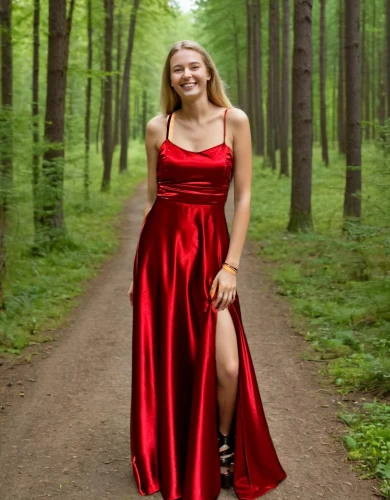 girl in red dress,red gown,in red dress,girl in a long dress,red dress,man in red dress,lady in red,ballerina in the woods,a girl in a dress,on a red background,heidi country,girl in a long dress from the back,senior photos,long dress,bridesmaid,strapless dress,celtic woman,red-hot polka,red hot polka,prom,Female,Northern Europeans,Straight hair,Youth adult,M,Happy,Evening Dress,Outdoor,Forest