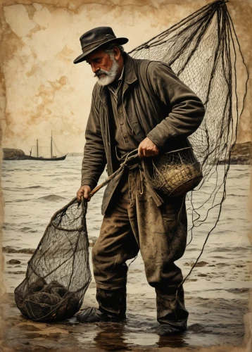 fisherman,fishing nets,fishermen,fishing net,commercial fishing,version john the fisherman,thames trader,fishing trawler,basket weaver,fishmonger,man at the sea,fishing gear,fisher,fish-surgeon,stevedore,fishing equipment,angler,people fishing,fishing classes,monopod fisherman,Photography,General,Fantasy