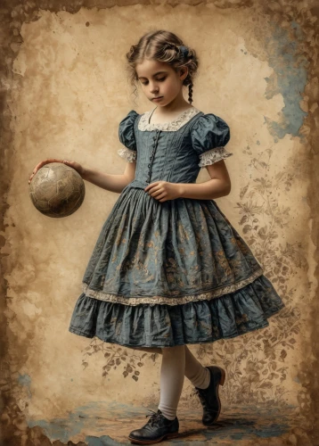 vintage doll,little girl dresses,vintage girl,little girl twirling,vintage children,little girl in wind,rugby ball,the little girl,child portrait,little girl with balloons,a girl in a dress,antique background,doll dress,girl in the kitchen,little girl,vintage dress,little girl in pink dress,mini rugby,child girl,girl with cereal bowl,Photography,General,Fantasy