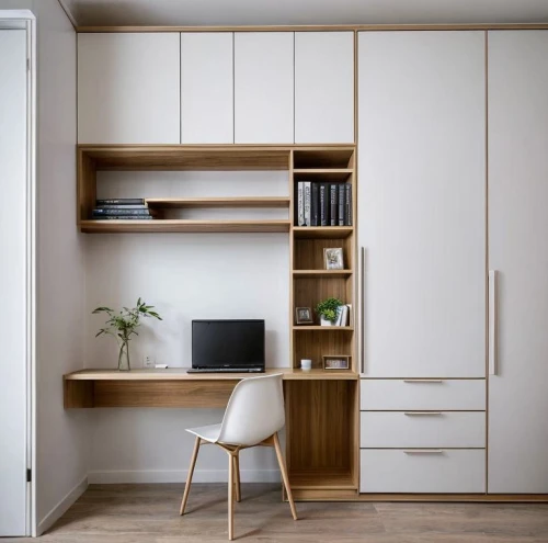 danish furniture,room divider,storage cabinet,modern room,danish room,walk-in closet,modern office,secretary desk,shelving,sideboard,scandinavian style,bookcase,modern decor,cabinetry,consulting room,wooden desk,contemporary decor,cupboard,one-room,writing desk
