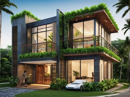 eco-construction,seminyak,modern house,garden design sydney,smart home,tropical house,green living,modern architecture,smart house,residential house,landscape design sydney,holiday villa,garden elevation,residential,frame house,cubic house,luxury property,3d rendering,tropical greens,residential property,Unique,Design,Blueprint