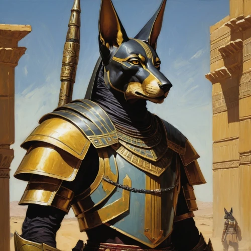pharaoh,karnak,armored animal,tutankhamun,ancient egyptian,horus,tutankhamen,sphinx pinastri,black shepherd,ramses,arabian mau,ancient egypt,schutzhund,cat warrior,pharaoh hound,egyptian,king shepherd,merzouga,posavac hound,pharaonic,Conceptual Art,Fantasy,Fantasy 15
