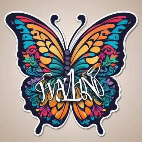 butterfly clip art,butterfly vector,varnish,vanessa (butterfly),navi,vane,good vibes word art,butterfly background,logo header,yantian,logotype,van,ulysses butterfly,ovary,cupido (butterfly),cd cover,vector image,vector graphic,fauna,yahni,Unique,Design,Sticker