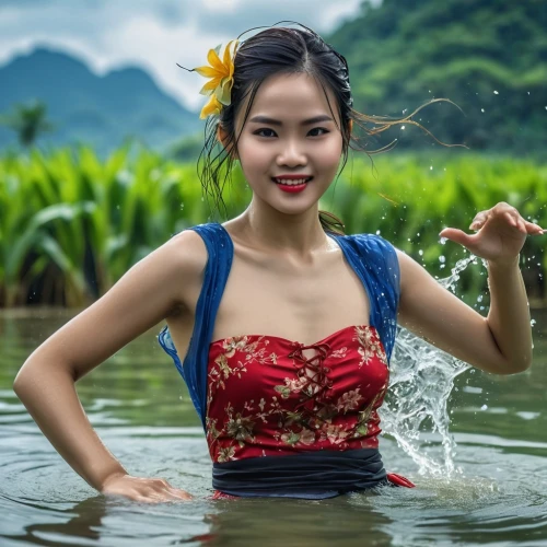 vietnamese woman,vietnam,water lotus,vietnam's,miss vietnam,water flower,vietnamese,beautiful girl with flowers,flower water,asian woman,vintage asian,oriental girl,girl on the river,hula,vietnam vnd,water nymph,vietnamese lotus tea,photoshoot with water,laos,viet nam,Photography,General,Realistic