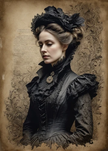 victorian lady,victorian fashion,victorian style,the victorian era,vintage female portrait,gothic portrait,victorian,vintage woman,gothic woman,gothic fashion,ambrotype,ethel barrymore - female,steampunk,celtic queen,lady of the night,queen anne,portrait of a woman,woman portrait,fantasy portrait,old elisabeth,Photography,General,Fantasy