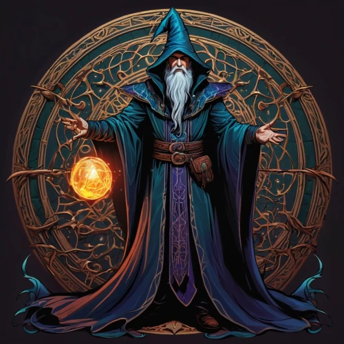 magus,wizard,the wizard,magistrate,gandalf,magic grimoire,dodge warlock,mage,sorceress,archimandrite,witch's hat icon,wizards,lord who rings,triquetra,divination,prejmer,zodiac sign libra,debt spell,druid,clockmaker,Illustration,Realistic Fantasy,Realistic Fantasy 45