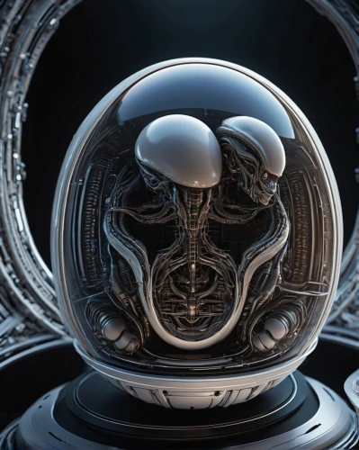 glass sphere,mandelbulb,orb,nautilus,spheres,embryo,spherical image,alien,orbital,deep sea nautilus,armillary sphere,embryonic,cinema 4d,ringed-worm,skull statue,spherical,fetus skull,endoskeleton,biomechanical,extraterrestrial life,Photography,General,Sci-Fi