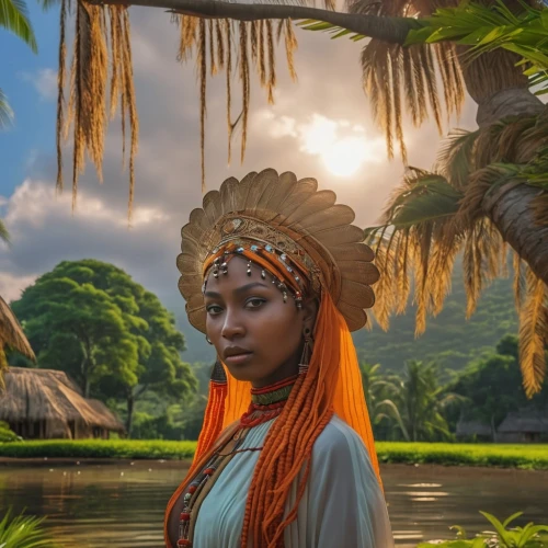 polynesian girl,kerala,polynesian,african woman,polynesia,bali,farofa,ethiopian girl,tahiti,indian woman,nigeria woman,hula,afar tribe,moana,mindanao,peruvian women,indonesian women,headdress,balinese,african,Photography,General,Realistic