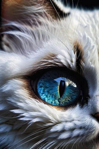 cat with blue eyes,blue eyes cat,cat's eyes,cat eye,blue eye,the blue eye,cat eyes,golden eyes,blue eyes,regard,white cat,turkish van,feline look,birman,pupil,ojos azules,yellow eyes,fire eyes,heterochromia,breed cat,Photography,General,Natural