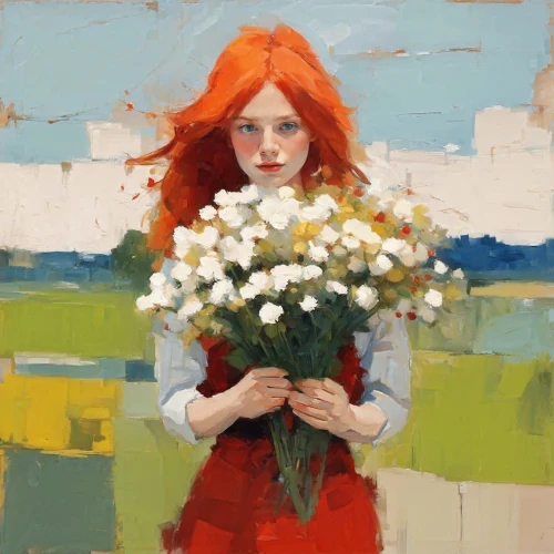 girl in flowers,girl picking flowers,orange blossom,holding flowers,marguerite,with a bouquet of flowers,flower girl,girl in a wreath,marigold,bouquet of flowers,girl in the garden,orange red flowers,beautiful girl with flowers,flower bouquet,rose woodruff,marigolds,cloves schwindl inge,young woman,scattered flowers,flower painting