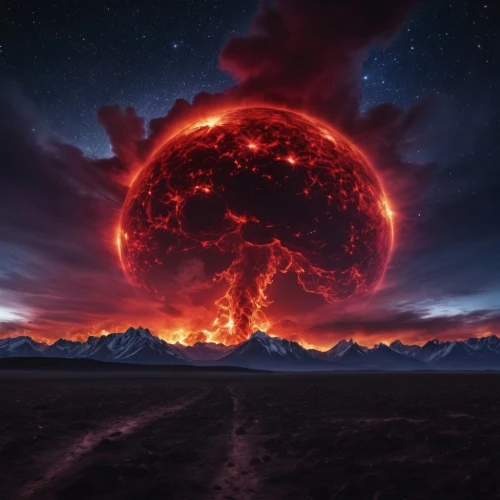 calbuco volcano,solar eruption,volcanic eruption,volcanic,fire planet,volcano,scorched earth,lava,eruption,volcanism,magma,volcanic field,blood moon eclipse,volcanic landscape,burning earth,blood moon,vesuvius,nuclear explosion,the eruption,door to hell,Photography,General,Realistic