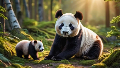 giant panda,pandas,chinese panda,panda,panda bear,panda cub,lun,kawaii panda,little panda,baby panda,cute animals,pandabear,bamboo forest,woodland animals,bamboo,forest animals,red panda,bamboo plants,wildlife,cute animal,Photography,General,Realistic