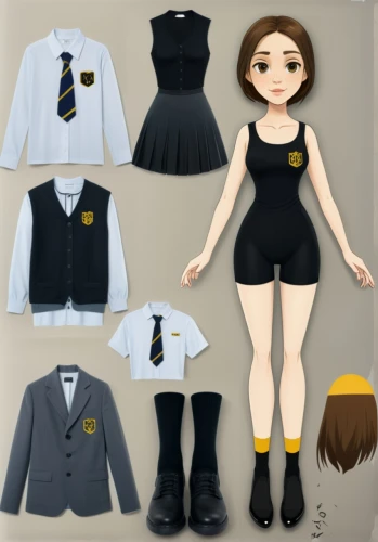 school uniform,a uniform,uniforms,uniform,nurse uniform,school clothes,chef's uniform,sports uniform,police uniforms,flight attendant,martial arts uniform,sewing pattern girls,retro paper doll,military uniform,cheerleading uniform,stewardess,naval officer,school items,costume design,warbler,Unique,Design,Character Design