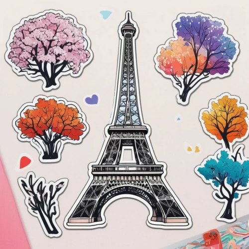 paris clip art,scrapbook clip art,french digital background,paper cutting background,paris,wall sticker,clipart sticker,eiffel,floral background,eifel,watercolor tree,background vector,stickers,valentine frame clip art,japanese sakura background,animal stickers,painted tree,decorative rubber stamp,paper flower background,eiffel tower,Unique,Design,Sticker