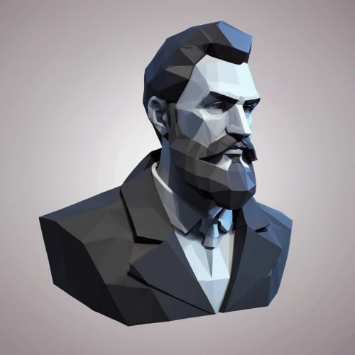 low poly,low-poly,gentleman icons,3d model,3d man,bust of karl,bust,banker,businessman,spy,butler,polygonal,angry man,3d figure,graves,vector art,material test,gentlemanly,sculpt,mayor,Unique,3D,Low Poly