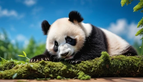 chinese panda,giant panda,panda cub,baby panda,little panda,panda,lun,panda bear,hanging panda,pandas,french tian,kawaii panda,pandabear,bamboo,cute animal,panda face,kawaii panda emoji,zoo planckendael,po,bamboo curtain,Photography,General,Realistic
