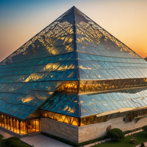 glass pyramid,the great pyramid of giza,lotus temple,giza,louvre museum,khufu,russian pyramid,pyramids,louvre,pyramid,tempodrom,kharut pyramid,eastern pyramid,glass facade,eth,temple fade,the ark,the cairo,glass building,structural glass,Photography,General,Fantasy