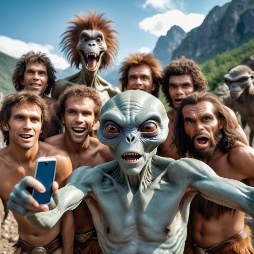 neanderthals,ancient people,primitive people,prehistory,aborigines,neanderthal,the h'mong people,maori,the blood breast baboons,human evolution,tribe,stone age,biblical narrative characters,rapanui,mandrill,paleolithic,indigenous australians,papuan,aboriginal culture,primates,Photography,General,Realistic