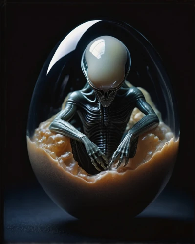 orb,glass sphere,crystal ball,crystal ball-photography,tea egg,crystal egg,fetus skull,alien,egg shell,bisected egg,lensball,extraterrestrial life,3d figure,et,egg,the yolk,embryo,extraterrestrial,empty shell,skeletal,Photography,General,Cinematic