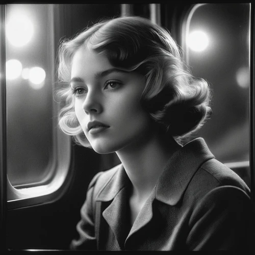 film noir,ingrid bergman,gena rolands-hollywood,the girl at the station,vintage woman,vintage female portrait,retro woman,marylin monroe,train ride,lillian gish - female,ann margarett-hollywood,lily-rose melody depp,hepburn,eva saint marie-hollywood,vintage girl,art deco woman,amtrak,madonna,retro girl,audrey hepburn,Photography,Black and white photography,Black and White Photography 09