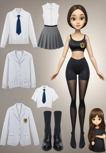 nurse uniform,designer dolls,anime japanese clothing,retro paper doll,fashion doll,school clothes,sewing pattern girls,fashion dolls,school uniform,martial arts uniform,cheerleading uniform,women's clothing,chef's uniform,fashion vector,female doll,ladies clothes,a uniform,paper dolls,women clothes,police uniforms,Unique,Design,Character Design