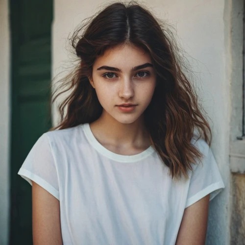 girl in t-shirt,pretty young woman,young woman,beautiful young woman,girl portrait,portrait of a girl,model beauty,indian girl,beautiful face,cotton top,girl in a long,young lady,romantic look,teen,relaxed young girl,paloma,girl in cloth,girl on a white background,angelica,attractive woman,Photography,Documentary Photography,Documentary Photography 08