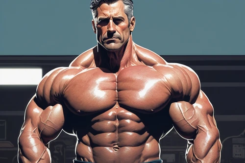 muscle man,body building,body-building,edge muscle,bodybuilder,bodybuilding,muscular,muscle icon,muscle angle,strongman,muscular system,steel man,muscular build,3d man,anabolic,triceps,bodybuilding supplement,male character,standing man,upper body,Illustration,American Style,American Style 11