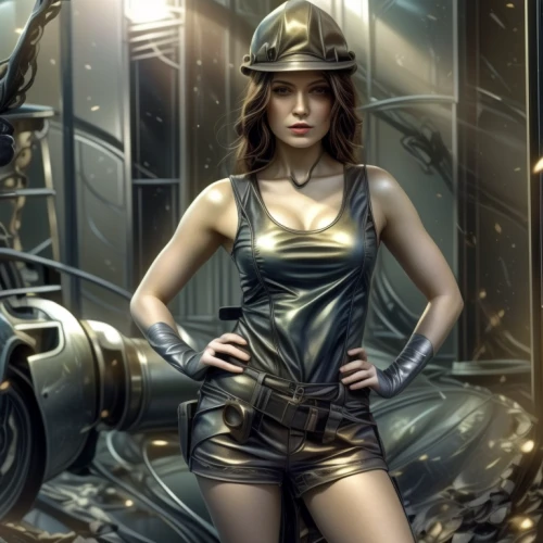 woman fire fighter,mechanic,fire fighter,welder,firefighter,steelworker,miner,hardhat,car mechanic,steel helmet,auto mechanic,engineer,acetylene,operator,safety helmet,construction helmet,gas welder,steampunk,hard hat,protective clothing