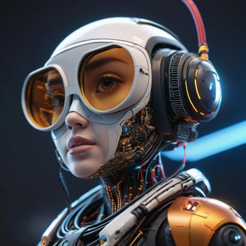 cyborg,cybernetics,ai,cinema 4d,artificial intelligence,valerian,echo,women in technology,robotics,cyberpunk,robot in space,sci fiction illustration,robot eye,sci fi,scifi,industrial robot,sci-fi,sci - fi,robotic,social bot,Photography,General,Sci-Fi