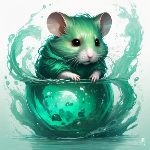 lab mouse icon,color rat,rodentia icons,rat,gerbil,rat na,water creature,hamster,rataplan,musical rodent,rodent,white footed mouse,computer mouse,patrol,mouse,year of the rat,green bubbles,green water,lab mouse top view,water frog,Conceptual Art,Fantasy,Fantasy 17