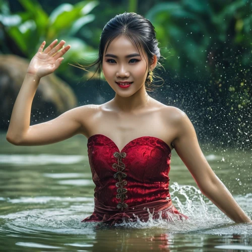 miss vietnam,vietnamese woman,water nymph,vietnam,vietnam's,vietnamese,girl on the river,water lotus,bia hơi,vietnam vnd,the blonde in the river,pi mai,thai,viet nam,phuquy,photoshoot with water,in water,floating on the river,laos,gỏi cuốn,Photography,General,Realistic