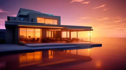 3d rendering,house by the water,modern house,3d render,beachhouse,pool house,luxury property,render,beach house,dunes house,beautiful home,holiday villa,ocean view,floating huts,summer house,3d rendered,luxury home,modern architecture,luxury real estate,floating island