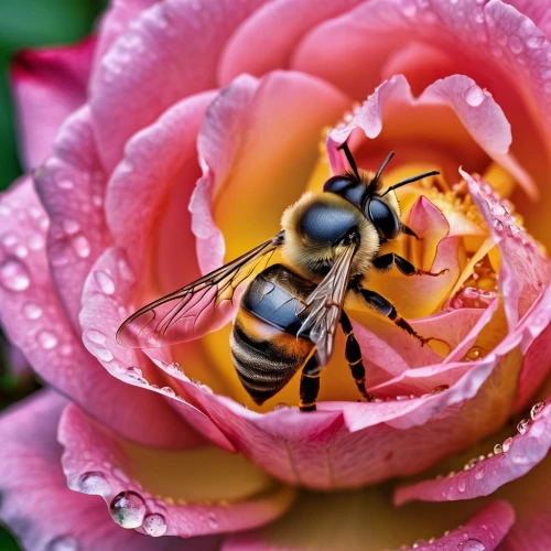 hoverfly,hornet hover fly,hover fly,syrphid fly,bee,wedge-spot hover fly,hornet mimic hoverfly,giant bumblebee hover fly,pollinator,pollination,western honey bee,pollinating,flower nectar,silk bee,pollinate,flower fly,macro photography,pollen,wild bee,apis mellifera,Photography,General,Realistic