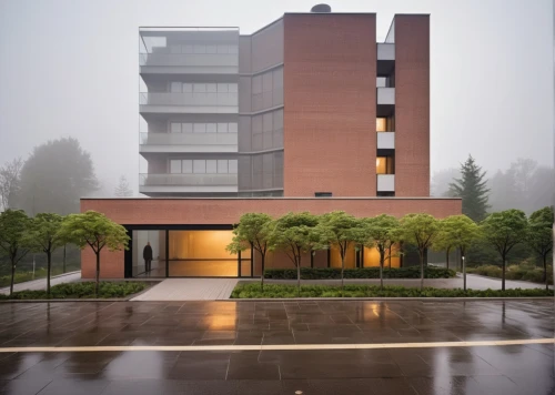 apartment building,appartment building,residential building,apartment block,foggy day,new building,modern building,corten steel,foggy landscape,apartment complex,chandigarh,office building,soochow university,morning fog,morning mist,apartments,dormitory,modern architecture,residential,office block,Photography,General,Realistic