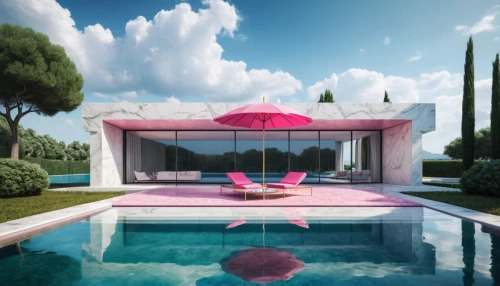 pool house,summer house,cabana,holiday villa,pink flamingo,mid century house,tropical house,cubic house,luxury property,aqua studio,cube house,dunes house,flamingo,inflatable pool,mirror house,3d rendering,swimming pool,mid century modern,lawn flamingo,holiday home,Photography,Documentary Photography,Documentary Photography 10