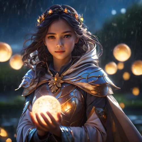 cg artwork,fantasy portrait,vanessa (butterfly),sorceress,the enchantress,artemisia,games of light,fantasy art,fantasy picture,mystical portrait of a girl,fantasy woman,luminous,visual effect lighting,cinderella,fantasia,fairy tale icons,elven,radiant,light of autumn,magical,Photography,General,Cinematic