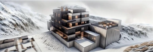 elbphilharmonie,ice castle,cube stilt houses,cubic house,habitat 67,stalin skyscraper,skyscraper,skyscraper town,3d rendering,fractal environment,the skyscraper,high-rise building,fractalius,escher,skycraper,tower of babel,cubic,building valley,ice hotel,snowhotel