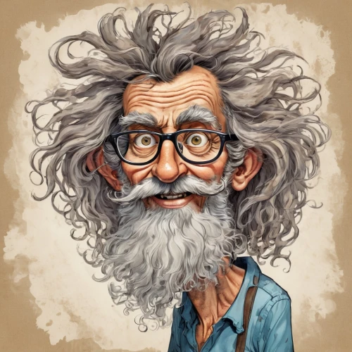 elderly man,old man,old human,caricaturist,old age,old person,elderly person,pensioner,geppetto,caricature,white beard,self-portrait,man portraits,artist portrait,grandpa,archimedes,illustrator,old woman,the old man,albert einstein,Illustration,Abstract Fantasy,Abstract Fantasy 23
