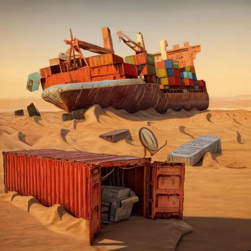 cargo containers,container freighter,shipwreck,container transport,containers,a cargo ship,container,merchant train,depot ship,cargo ship,scrap truck,ship wreck,concrete ship,ship of the line,pirate ship,scrap dealer,scrap trade,cargo port,stacked containers,long cargo truck,Game Scene Design,Game Scene Design,Western Style