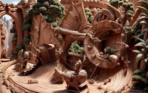 wood carving,wood art,carved wood,chainsaw carving,the court sandalwood carved,paper art,wooden construction,png sculpture,sand sculptures,fairy village,ornamental wood,mud village,diorama,3d fantasy,wooden train,wooden figures,wood angels,sculptor ed elliott,carved,made of wood