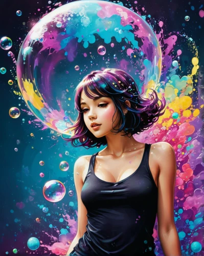 bubble blower,girl with speech bubble,liquid bubble,colorful water,soap bubbles,colorful balloons,soap bubble,bubbles,bubble mist,bubble,think bubble,water balloons,inflates soap bubbles,splashing,water pearls,water bomb,water splash,water balloon,bubbletent,talk bubble,Conceptual Art,Daily,Daily 24