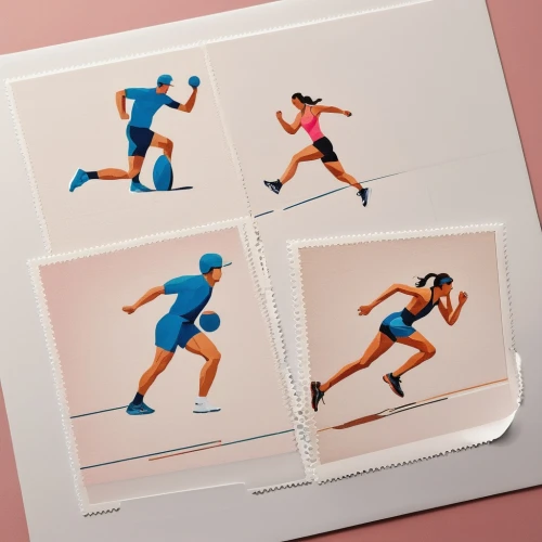 postage stamps,stamps,postage stamp,4 × 400 metres relay,stamp collection,postal labels,mail icons,track and field athletics,individual sports,postage,4 × 100 metres relay,workout icons,philatelist,clipart sticker,female runner,heptathlon,sports collectible,vector images,silambam,athletics,Photography,General,Realistic