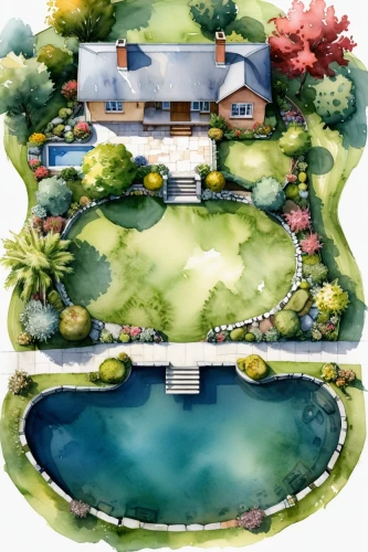 landscape plan,houses clipart,house drawing,house with lake,garden elevation,pool house,villa,landscape design sydney,country estate,landscape designers sydney,house by the water,home landscape,garden pond,garden design sydney,large home,bendemeer estates,florida home,villas,private estate,floorplan home,Photography,General,Realistic