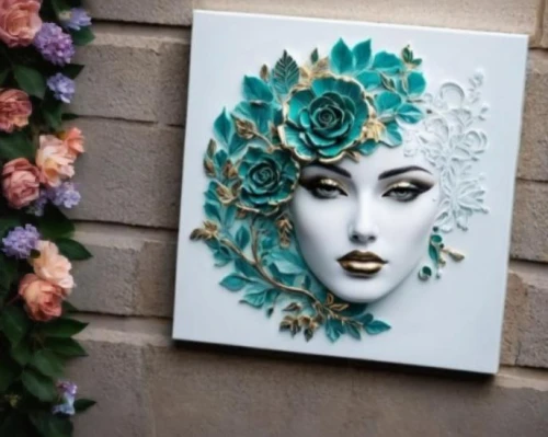 flower art,paper art,floral silhouette frame,garden decor,boho art,decorative art,floral silhouette wreath,flower painting,wall decoration,garden decoration,wall decor,venetian mask,floral wreath,decorative frame,rose wreath,gold foil art,art nouveau design,flower wall en,embroidered flowers,art nouveau