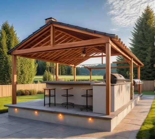outdoor grill,outdoor table,barbecue area,outdoor grill rack & topper,pop up gazebo,outdoor furniture,folding roof,outdoor dining,outdoor cooking,pergola,outdoor table and chairs,barbecue grill,3d rendering,gazebo,prefabricated buildings,pizza oven,fire pit,barbeque grill,roof tent,patio furniture,Photography,General,Realistic