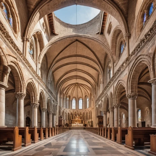 collegiate basilica,christ chapel,vaulted ceiling,st mary's cathedral,basilica,the basilica,the cathedral,notre dame de sénanque,romanesque,sanctuary,cathedral,michel brittany monastery,st -salvator cathedral,minor basilica,interior view,duomo,basilica of saint peter,choir,saint peter's,haunted cathedral,Photography,General,Realistic